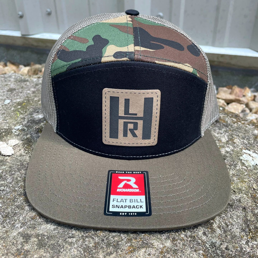 HLR leather patch hat