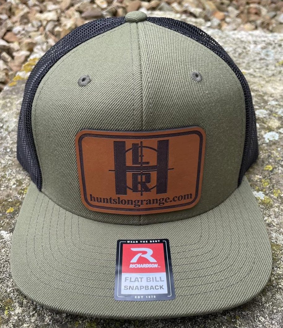 Custom leather patch hat
